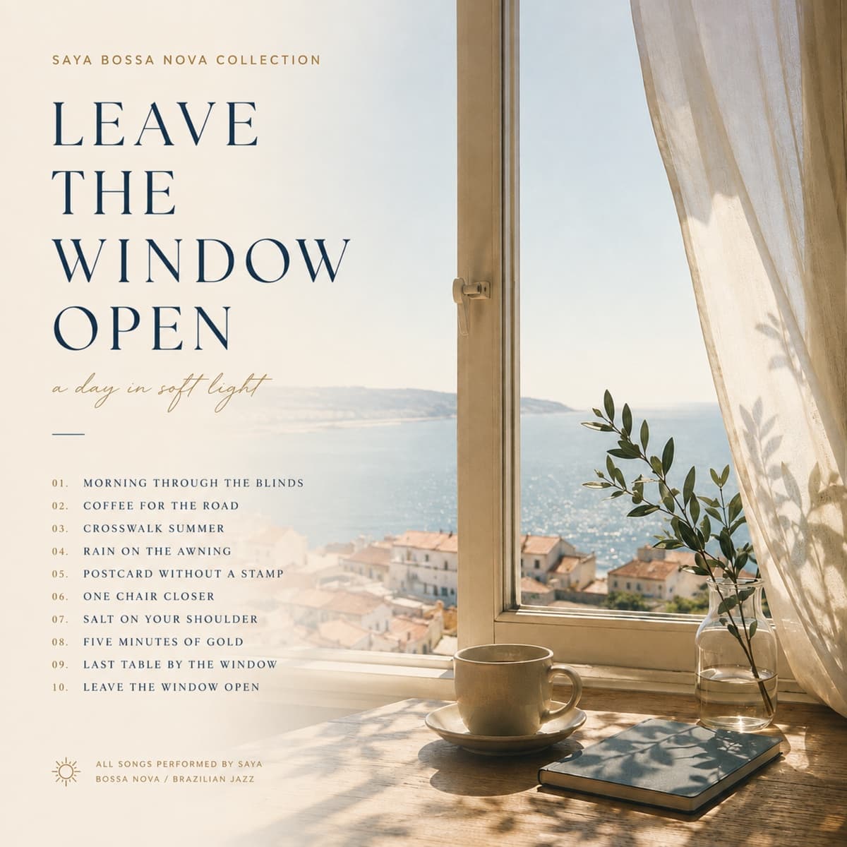 LEAVE THE WINDOW OPEN ジャケット